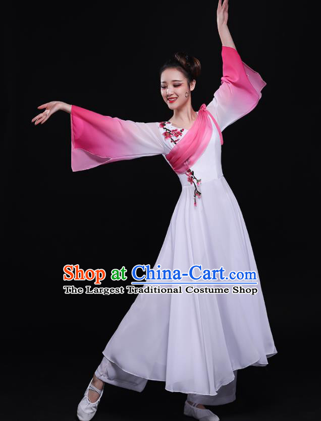 Traditional Chinese Fan Dance Folk Dance Costume Classical Yangko Dance Classical Dance Dress