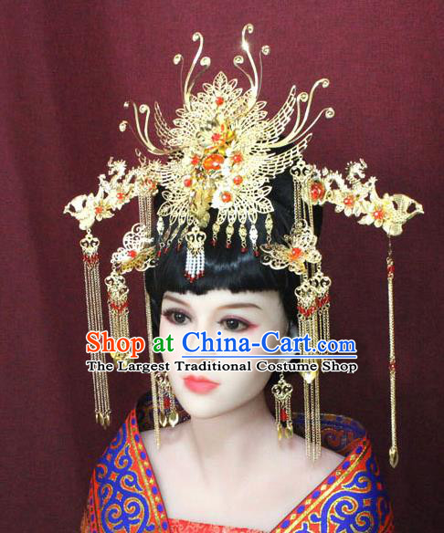 Chinese Ancient Style Hair Jewelry Accessories Cosplay Hairpins Headwear Headdress for Women