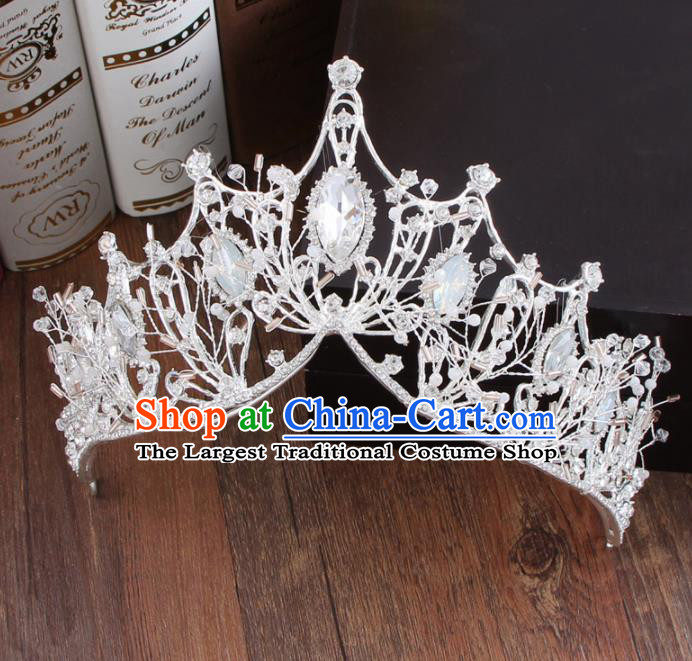 Chinese Ancient Style Hair Jewelry Accessories Cosplay Hairpins Headwear Royal Crown Headdress for Women