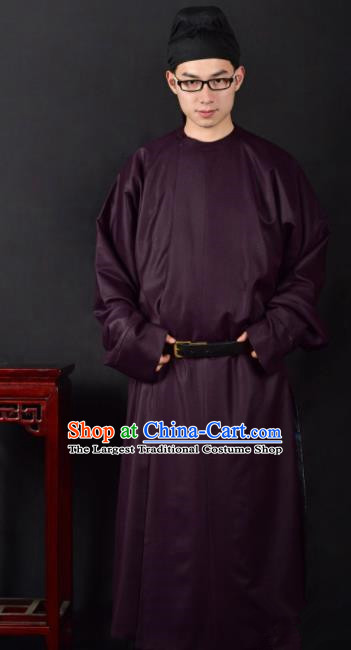 Chinese Ancient Swordsman Clothing Traditional Tang Dynasty Minister Costume for Men