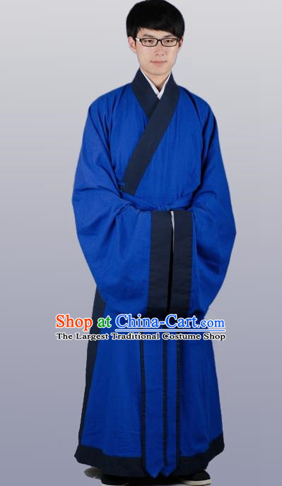 Chinese Ancient Traditional Priest Frock Ming Dynasty Priest Costumes for Men