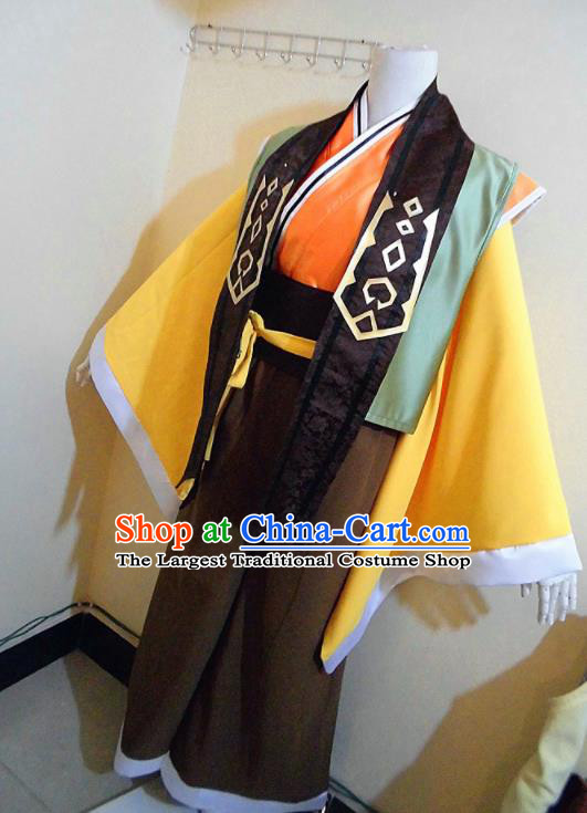 Ancient Chinese Cosplay Costume Chinese Shoes Traditional China Swordsman Clothing and Jewelry Accessories