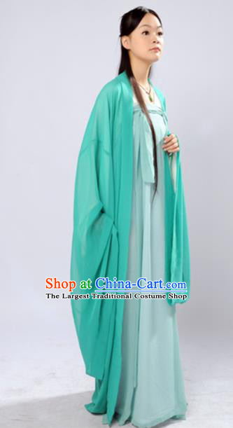 Chinese Ancient Hanfu Traditional Jin Dynasty Embroidered Historical Costumes