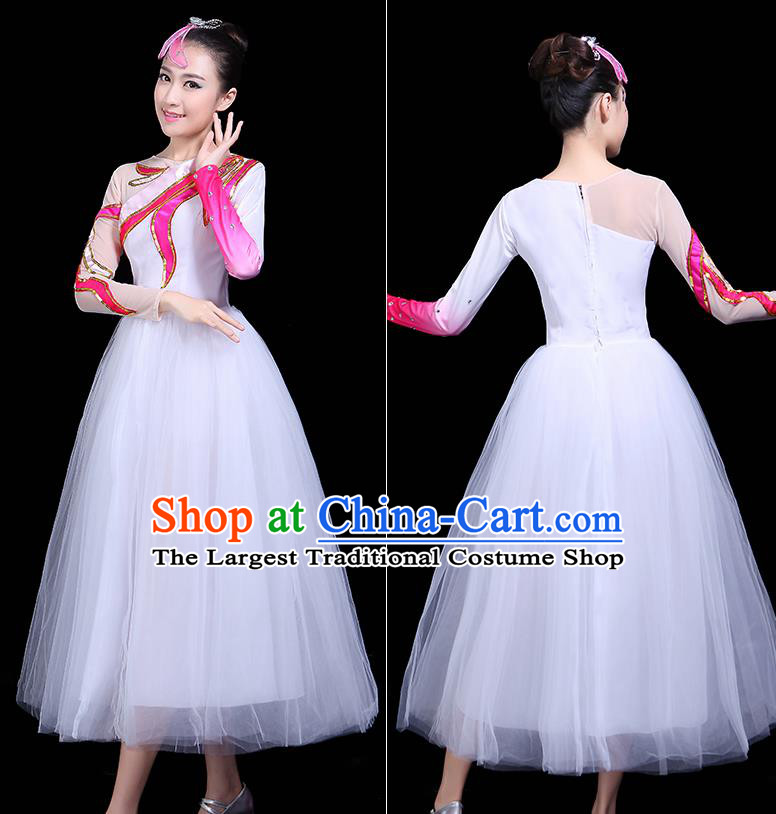 Traditional Chinese Fan Dance Folk Dance Costume Classical Yangko Dance Classical Dance Dress