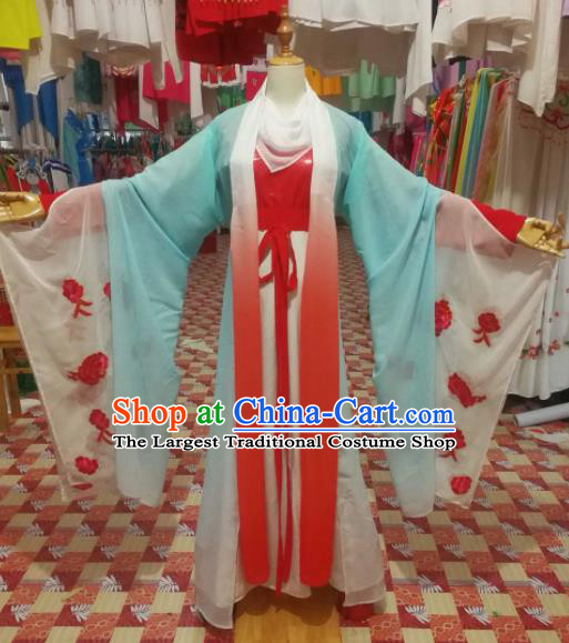 Chinese Traditional Beijing Opera Young Lady Clothing Peking Opera Diva Costume for Adults