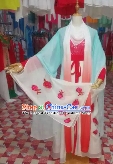 Traditional China Beijing Opera Costume Gifted Scholar Embroidered Robe and Hat Ancient Chinese Peking Opera Embroidery Clothing