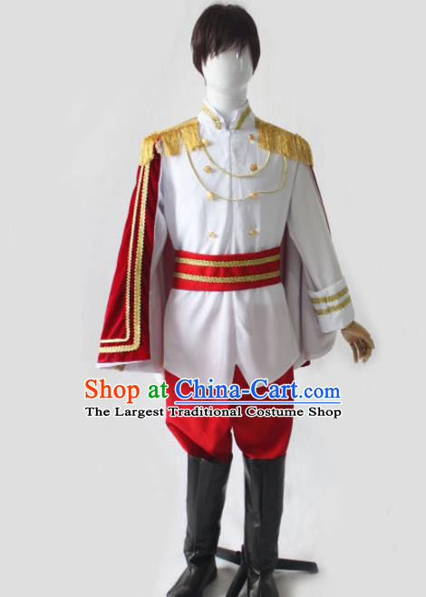 Top Grade Halloween Costumes Fancy Ball Cosplay Prince Clothing for Men