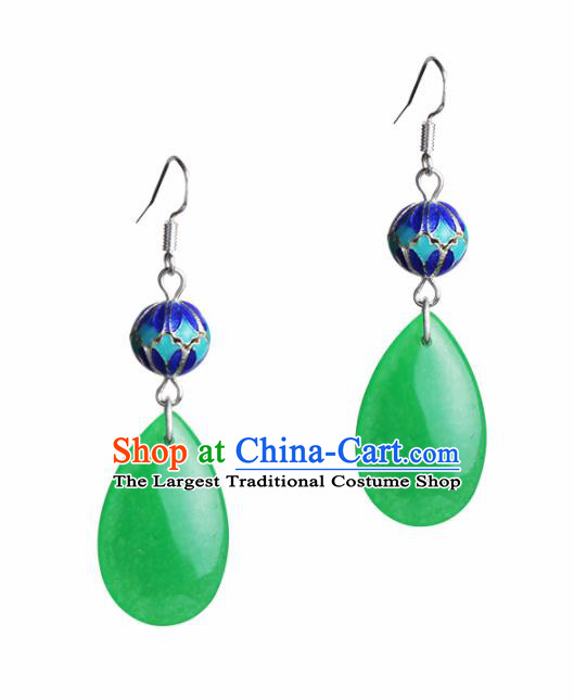 Chinese Traditional Ear Jewelry Accessories National Hanfu Classical Earrings for Women