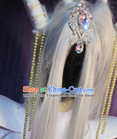 Halloween Cosplay Drakan Hair Accessories Brazilian Carnival Parade Headwear for Women