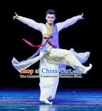 Chinese Traditional Classical Dance Costumes Drama Performance Hanfu Clothing for Men