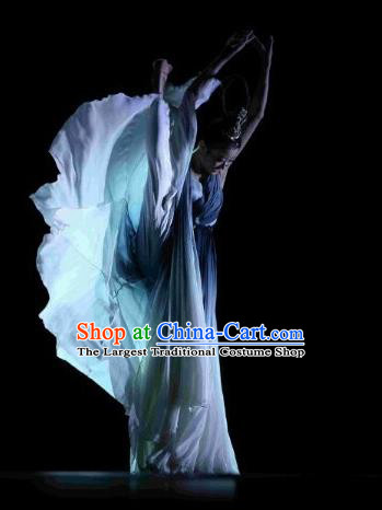 Chinese Traditional Classical Dance Costumes Group Dance Stage Performance Clothing for Women
