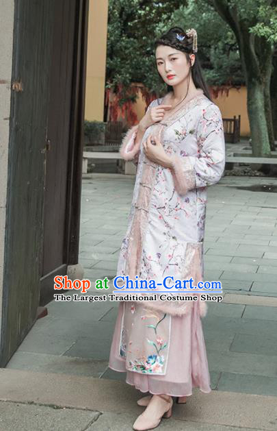Chinese Traditional Costumes National Coat Tang Suit Overcoat for Women
