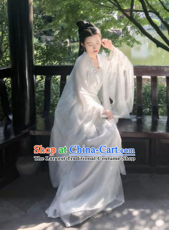 Chinese Traditional Tang Dynasty Princess Hanfu Dress Ancient Palace Historical Costumes for Women