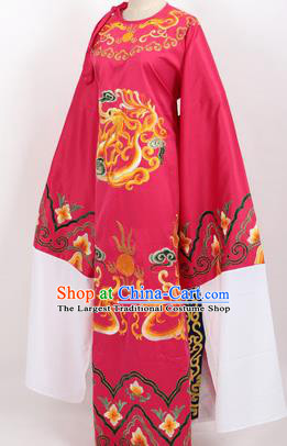 Professional Chinese Traditional Beijing Opera Niche Rosy Ceremonial Robe Ancient Number One Scholar Costume for Men