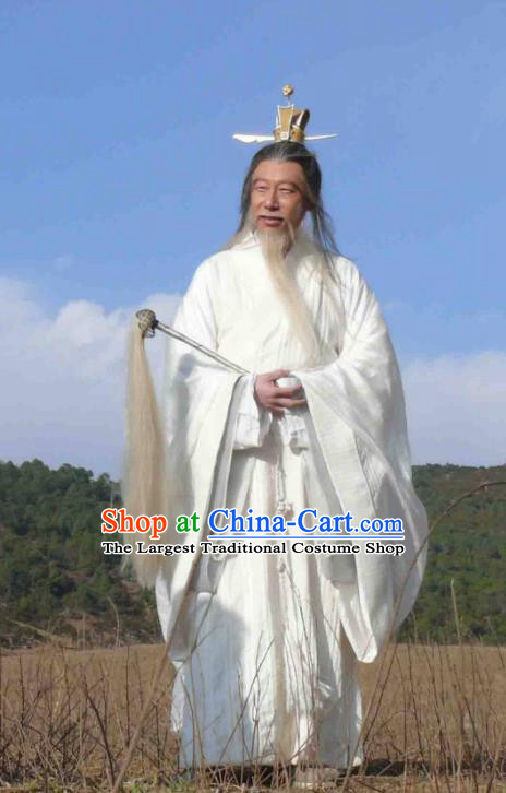 Chinese Ancient Mythology Immortal Taoism God Tai Bai Jin Xing Costumes Complete Set