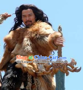 Chinese Ancient Mythology Yellow Emperor Xuanyuan Tribal Leader Huangdi Costumes Complete Set