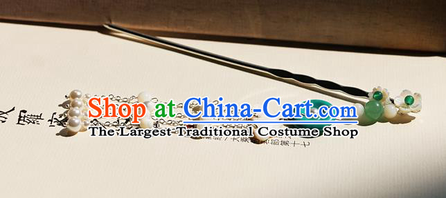 Chinese Ancient Song Dynasty Imperial Consort Tassel Hairpins Traditional Hanfu Court Hair Accessories for Women