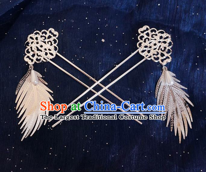 Chinese Ancient Tang Dynasty Princess Hairpins Traditional Hanfu Court Hair Accessories for Women