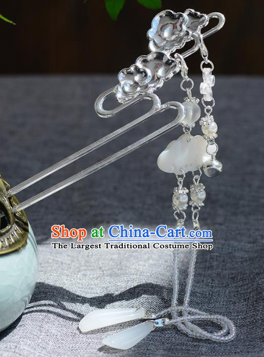 Chinese Ancient Tang Dynasty Palace Princess Cloud Hairpins Traditional Hanfu Court Hair Accessories for Women
