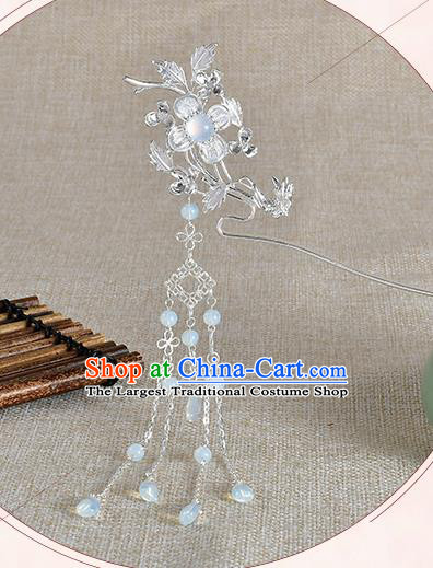 Chinese Ancient Tang Dynasty Princess Plum Hair Clip Hairpins Traditional Hanfu Court Hair Accessories for Women