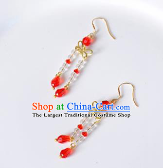 Traditional Chinese Handmade Court Ear Accessories Classical Butterfly Earrings for Women