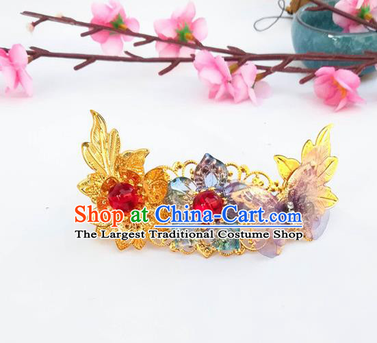 Traditional Chinese Hanfu Hair Claw Ancient Court Princess Hairpins Hair Accessories for Women