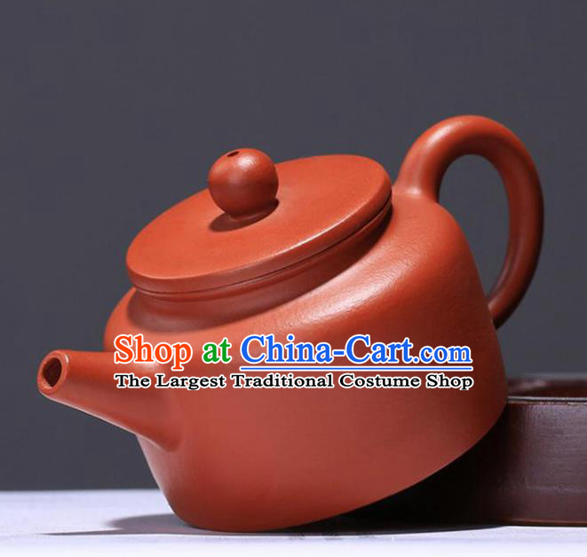 Traditional Chinese Handmade Zisha Teapot Red Clay Pottery Teapot