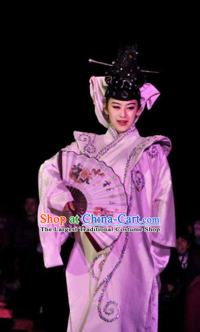 Chinese The Romantic Show of Songcheng Scholar Stage Performance Dance Costume for Men