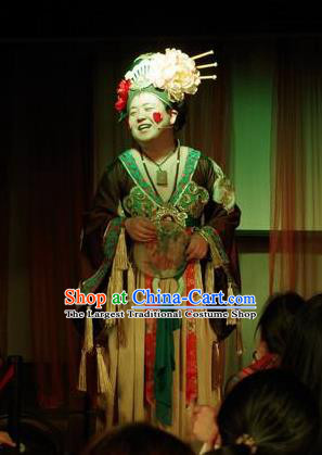Chinese The Romantic Show of Songcheng Palace Feast Dance Dress Stage Performance Costume for Women