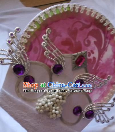 Traditional Chinese Cosplay Palace Fans Hanfu Swordsman Fan for Women