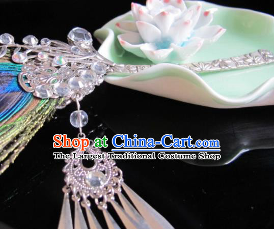 Traditional Chinese Cosplay Female Swordsman Hairpins Ancient Princess Hanfu Hair Accessories for Women