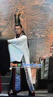 Chinese Drama Shang Yang Qin Dynasty Minister Clothing Stage Performance Dance Costume for Men