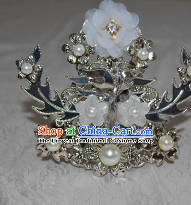 Traditional Chinese Classical Hairpins Hair Crown Ancient Princess Hanfu Hair Accessories for Women