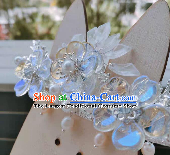 Traditional Chinese Hanfu Palace Royal Crown Hairpins Ancient Princess Hair Accessories for Women