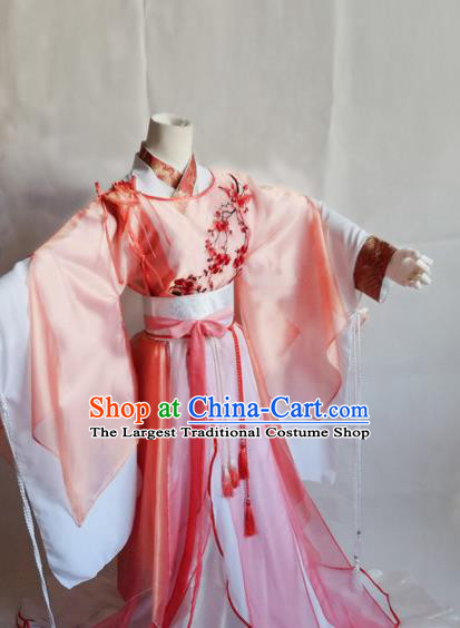Traditional Chinese Cosplay Swordswoman Song Ning Dress Ancient Royal Princess Costume for Women