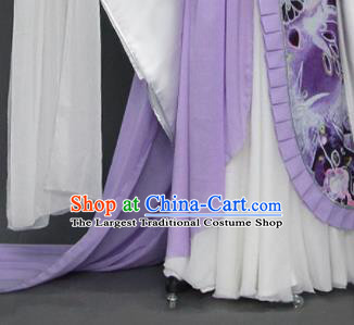 Traditional Chinese Cosplay Court Princess Purple Dress Ancient Drama Female Swordsman Costumes for Women