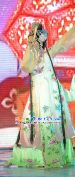 Gucuo Marriage Chinese Beijing Opera Dress Stage Performance Dance Costume and Headpiece for Women