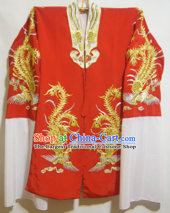 Traditional Chinese Beijing Opera Actress Costume Ancient Palace Queen Red Dress for Women