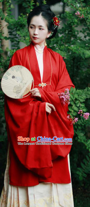 Chinese Traditional Ming Dynasty Imperial Consort Historical Costume Ancient Peri Hanfu Dress for Women