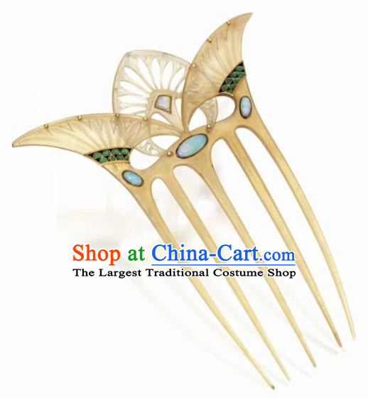 Traditional Egyptian Hair Accessories Palace Headdress Ancient Egypt Hair Comb for Women