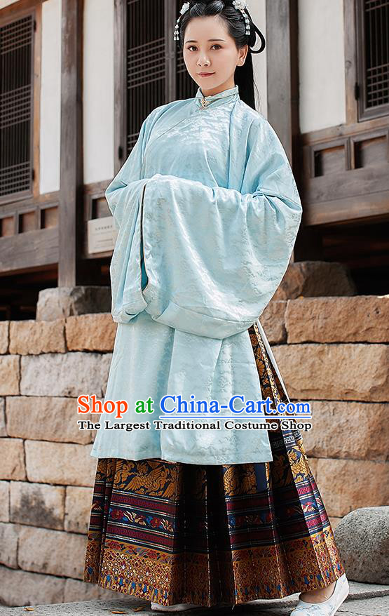 Chinese Traditional Ming Dynasty Palace Lady Historical Costume Ancient Princess Hanfu Dress for Women