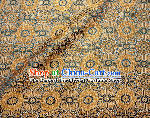 Asian Traditional Kimono Classical Pattern Damask Brocade Fabric Japanese Kyoto Tapestry Satin Silk Material
