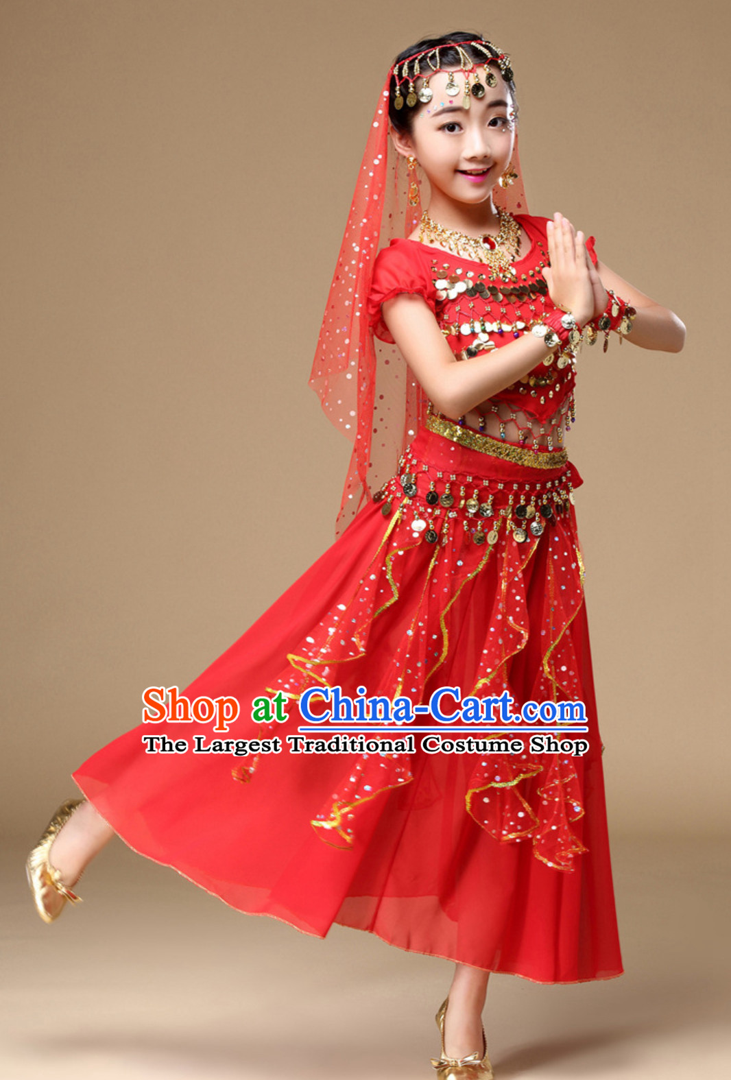 Indian Belly Dance Costumes for Kids