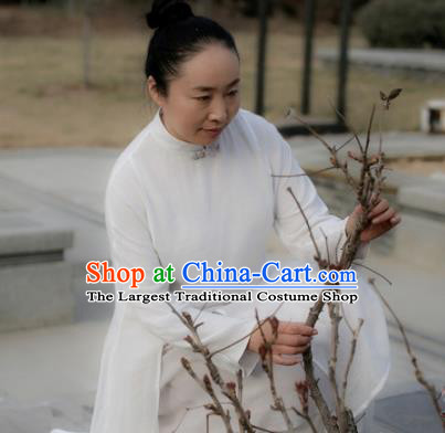 Chinese Traditional Kung Fu Costume Martial Arts Tai Chi Tang Suit Clothing for Women