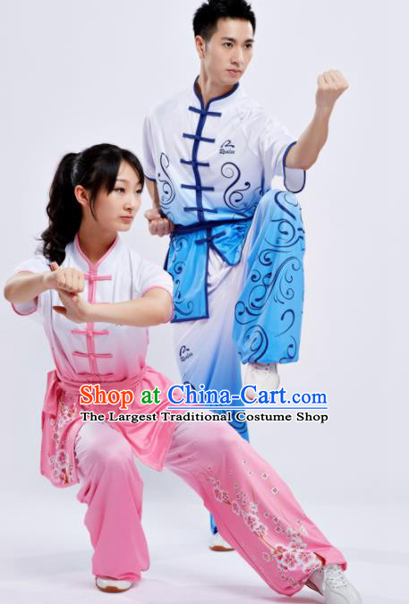 Chinese Traditional Kung Fu Competition Costume Martial Arts Tai Chi Clothing for Women for Men