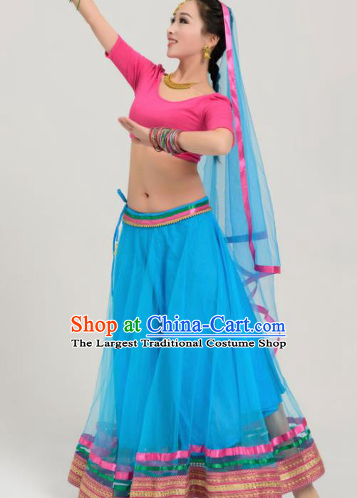 Adult Dress Costume Women Indian Dance Sari Belly Dance