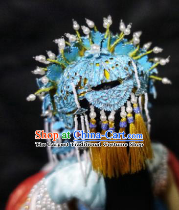 Chinese Beijing Opera Empress Headwear Phoenix Coronet Traditional Palace Hair Accessories for Women