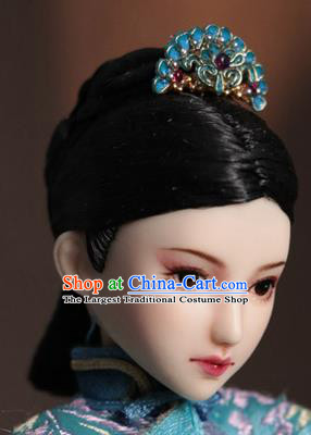 Chinese Ancient Palace Manchu Hairpins Traditional Qing Dynasty Imperial Consort Hair Accessories for Women