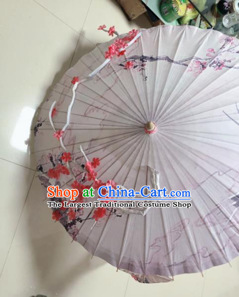 Traditional Chinese Handmade Umbrellas Ancient Swordswoman Hanfu Umbrella for Women