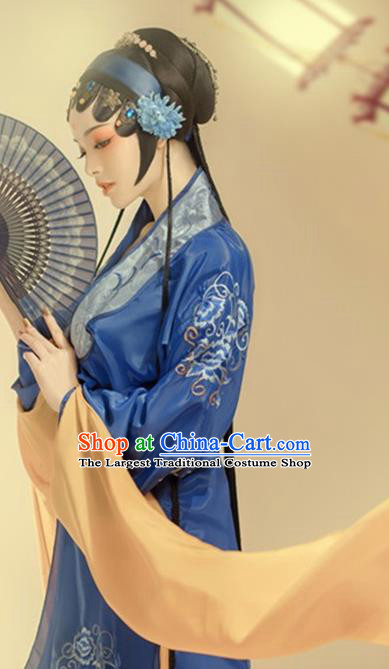 Chinese Ancient Imperial Concubine Hanfu Dress Traditional Beijing Opera Historical Costume for Women